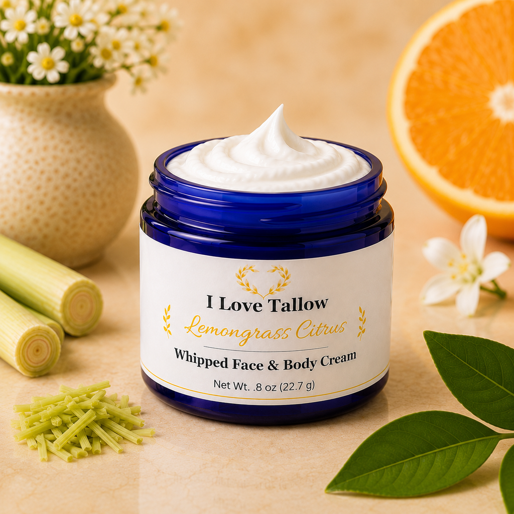 Lemongrass Citrus Whipped Face & Body Cream