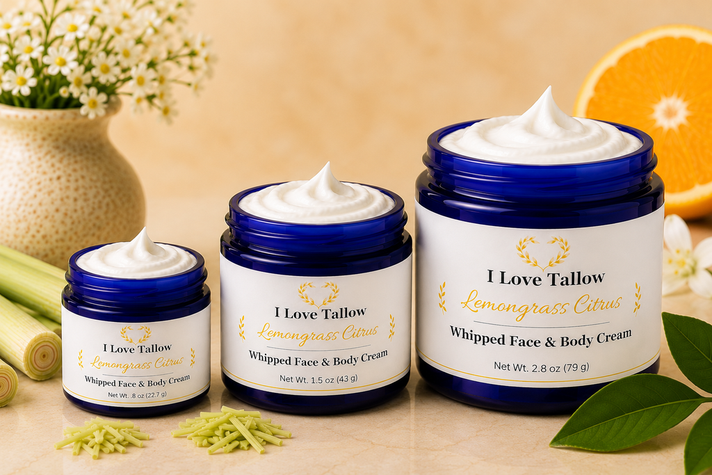 Lemongrass Citrus Whipped Face & Body Cream